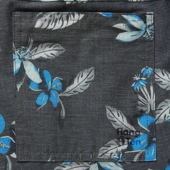 NWT Hang Ten Men's Floral Print 10" Inseam Beach Swim Shorts - Picture 6 of 7